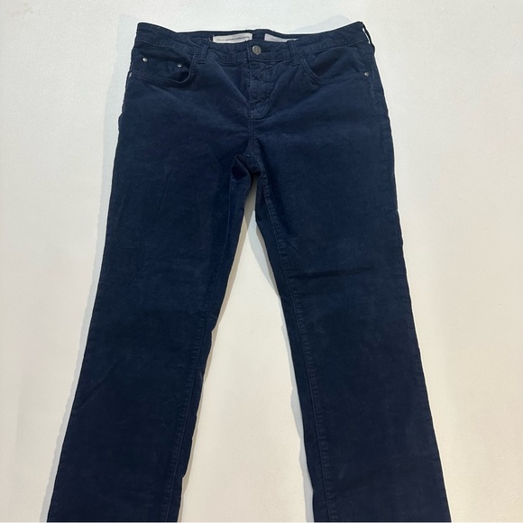 Pilcro and the Letterpress Women’s size 31 Navy Blue Corduroy Parallel Pants - Picture 9 of 11
